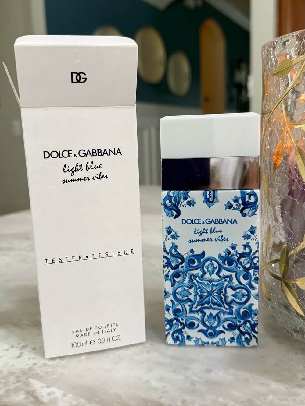 New with box Dolce & Gabbana Light Blue Summer Vibes full size